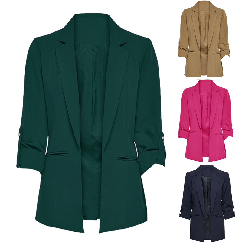Women Formal Wear Options - 2022 lente herfst nieuw donkergroen kaki