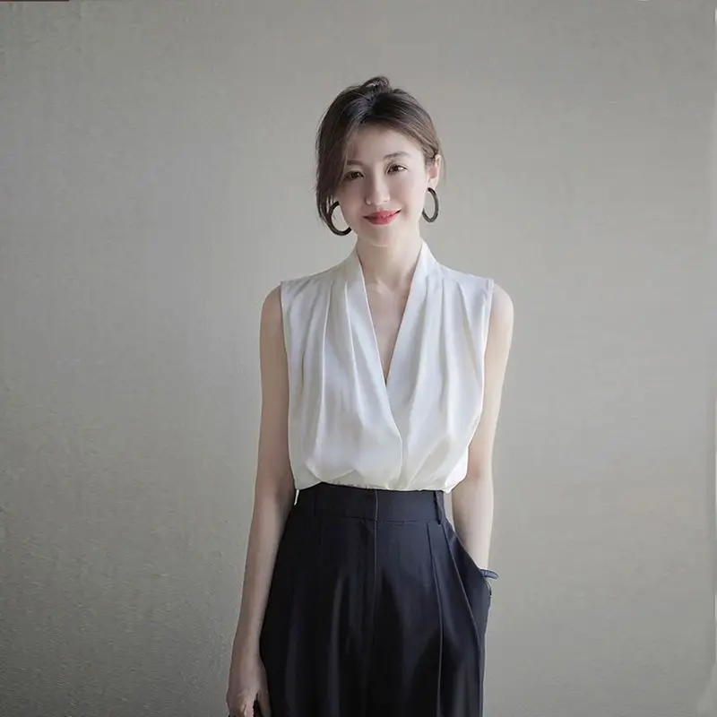 Women Formal Wear M&S - Shirts En Blouses Voor Dames Mouwloze